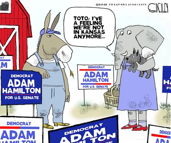 Editorial cartoon for Oct. 29, 2026
